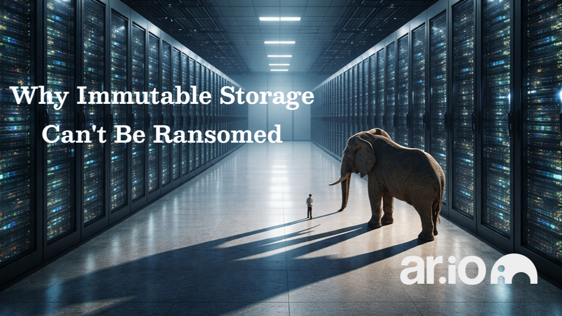 Why Immutable Storage Can't Be Ransomed