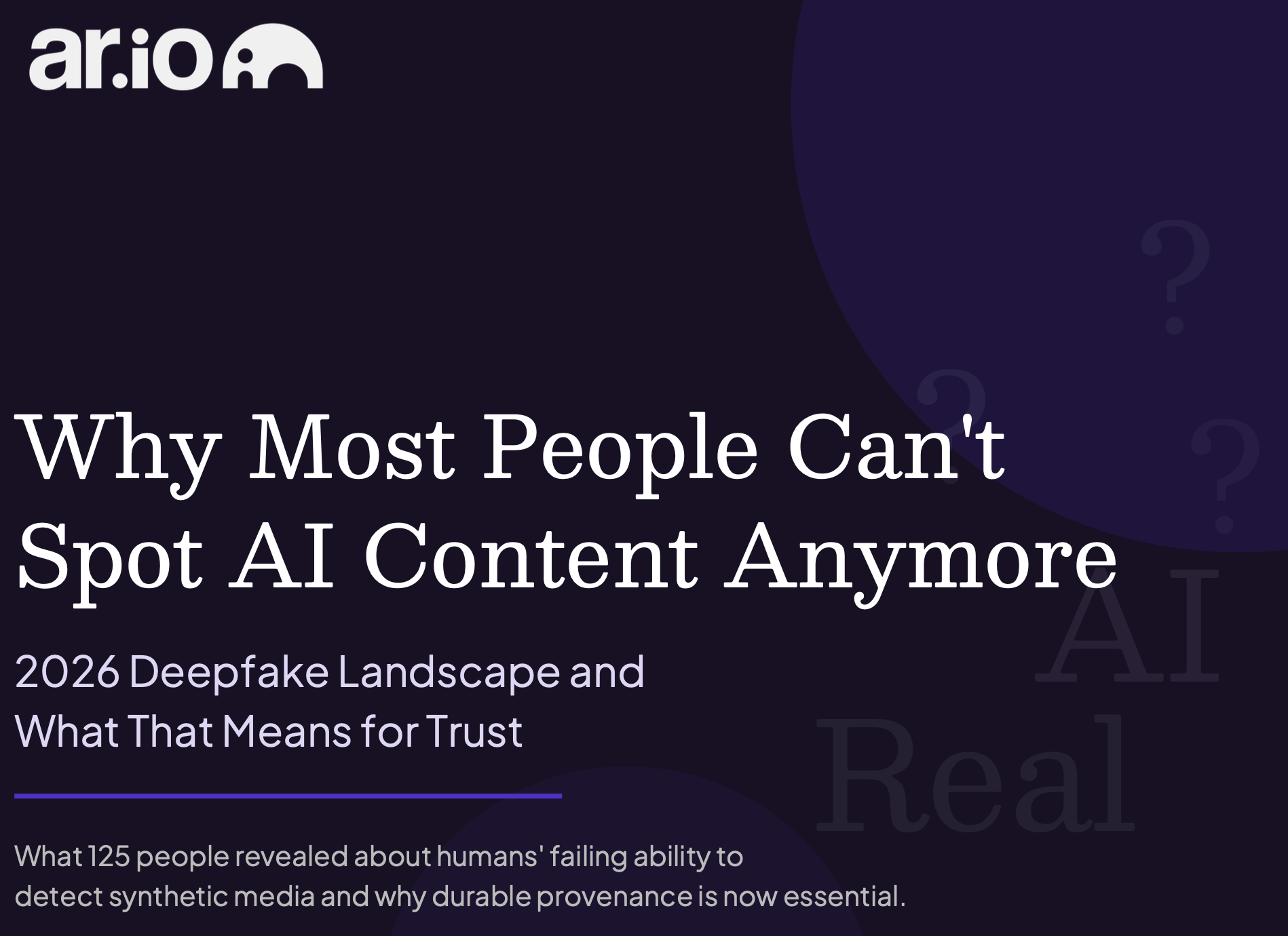 AI vs Human: Can You Spot the Difference? Insights from 125 Real Tests + 2026 Deepfake Landscape preview